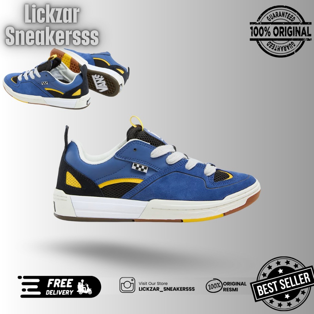 Vans Skate Mixxa Shoes Blue Original ResmiNavya