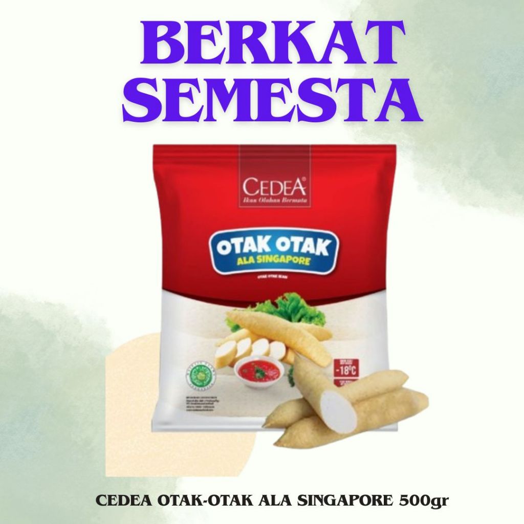 

Cedea Otak Otak Singapore 500gr