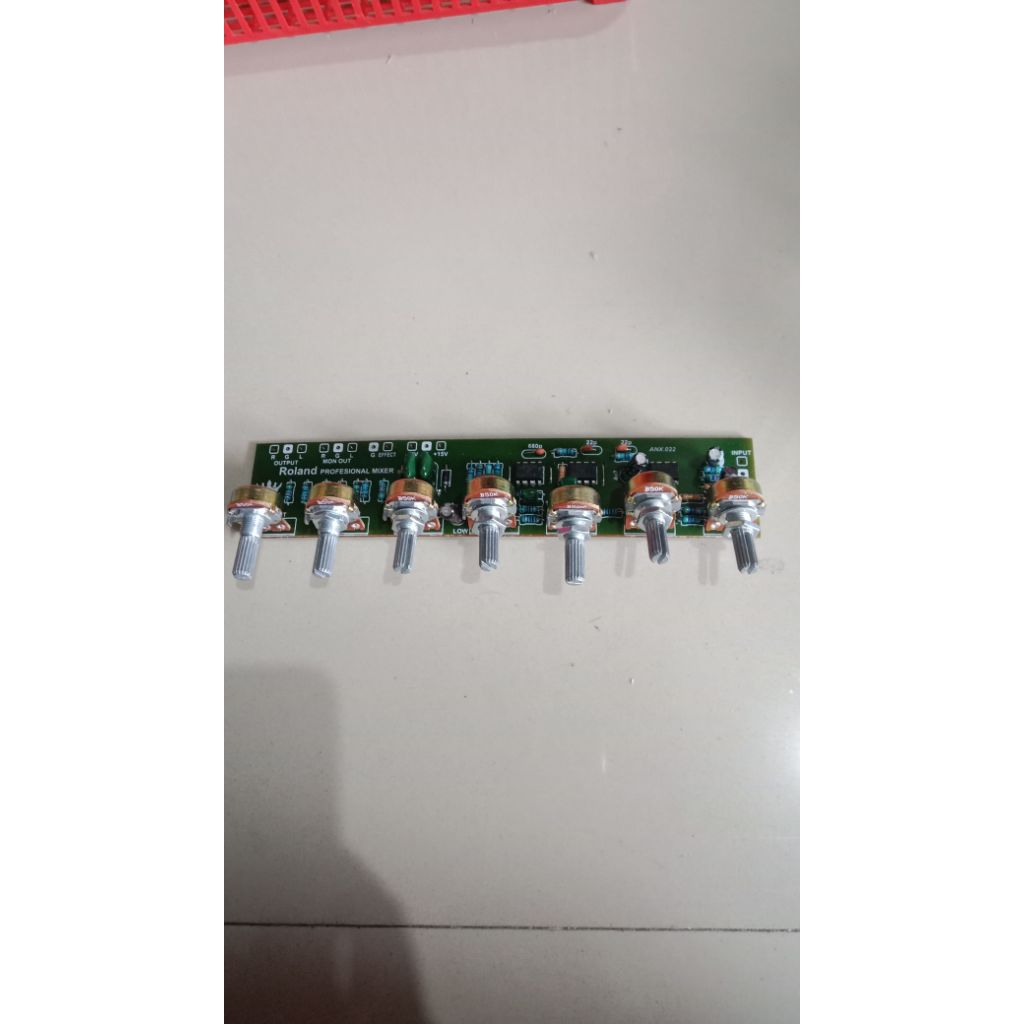 penguat mic 7 potensio roland