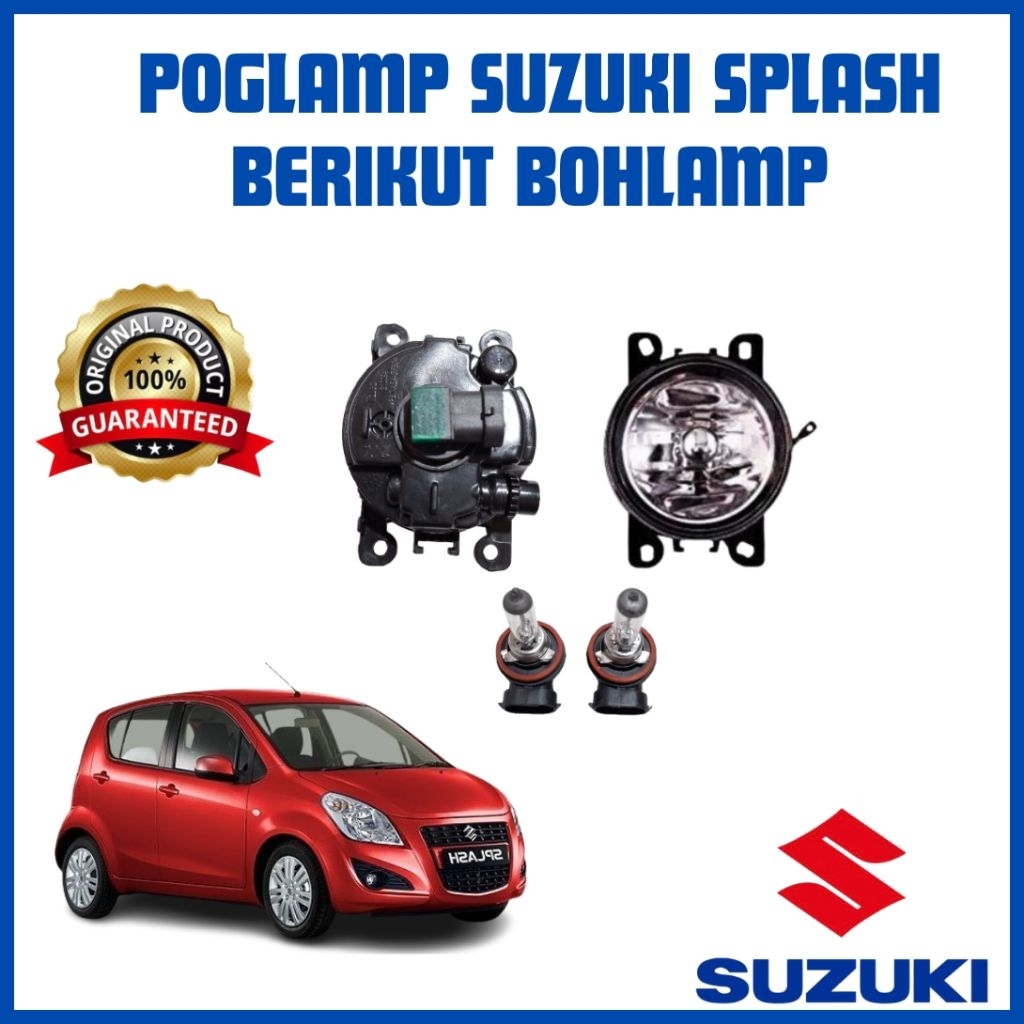 FOGLAMP / LAMPU KABUT UNTUK MOBIL SUZUKI SPLASH TH 2008-2017