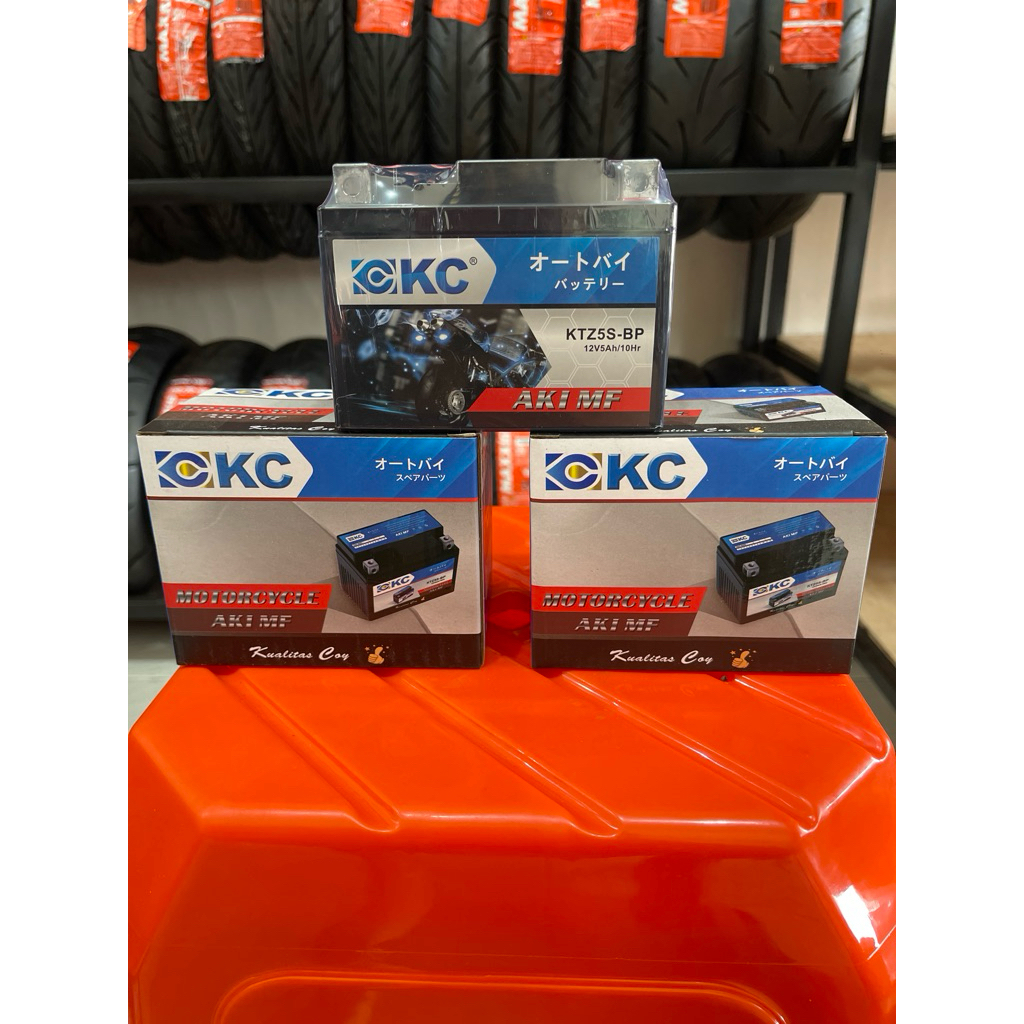 aki kc ktz5s-bp motor mio , beat lama vario lama