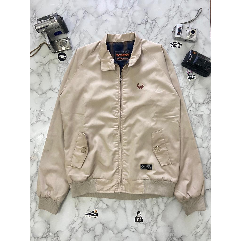 JACKET PHILLIP WORKS CREAM