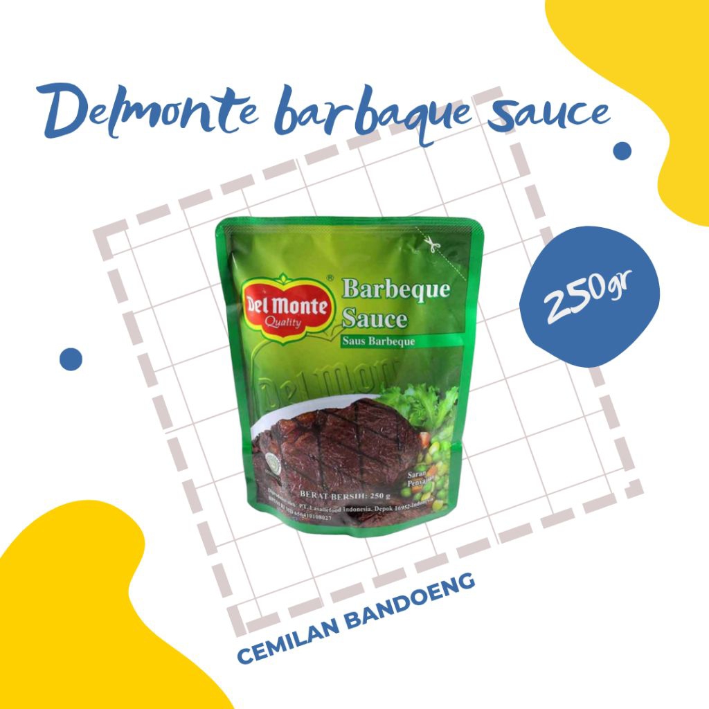 

Delmonte sauce barbaque pouch 250gr
