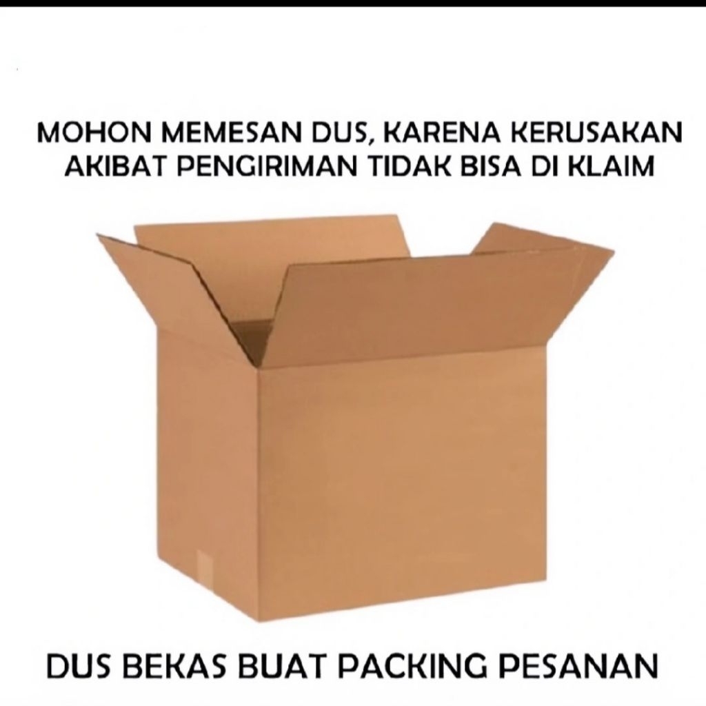 

Tambahkan Packing Kardus / Bubble Wrap ya! Kerusakan akibat pengiriman tidak bisa diklaim‼️