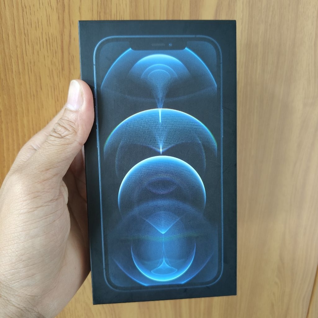 Dus Box iPhone 12 PRO MAX 128GB Pacific Blue iBox Original Copotan