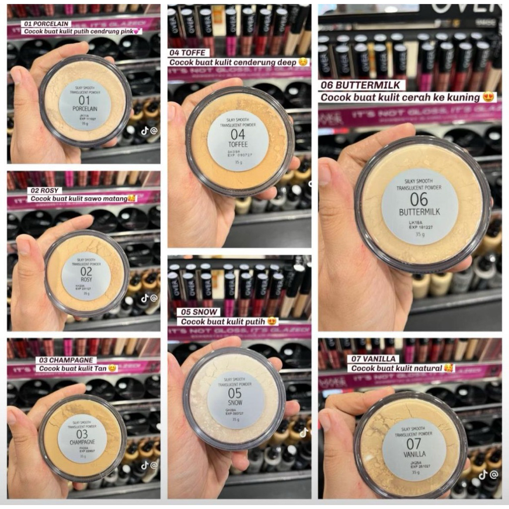 Bedak Tabur Make Over ORII 1000% (NEW SHADE)