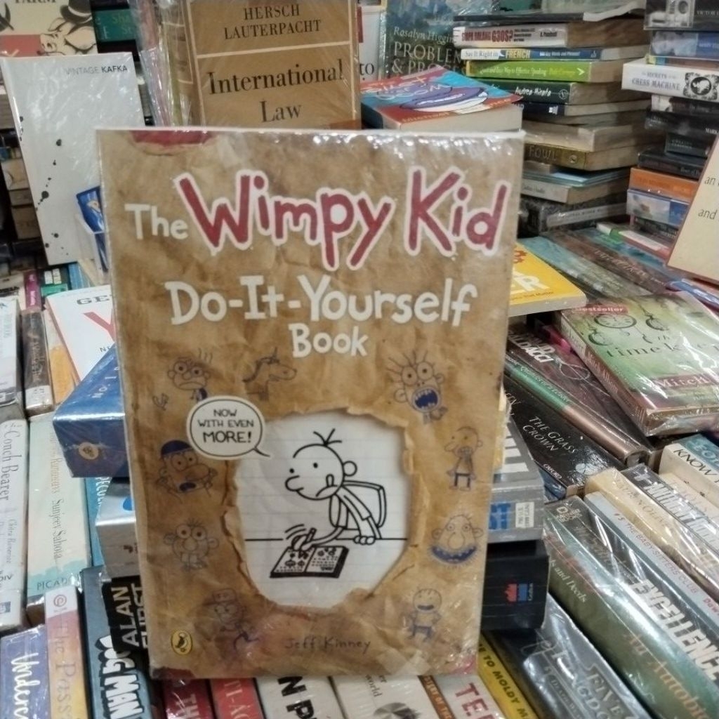 BUKU ORIGINAL THE WIMPY KID DO IT YOURSELF BOOK