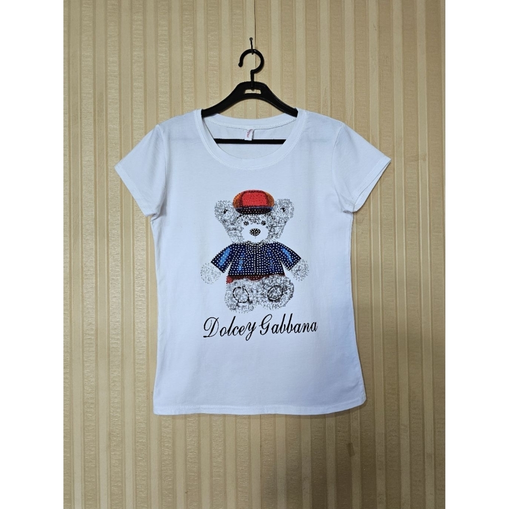 preloved tshirt kaos cotton stretch halus, bahan seperti kamaya tshirt