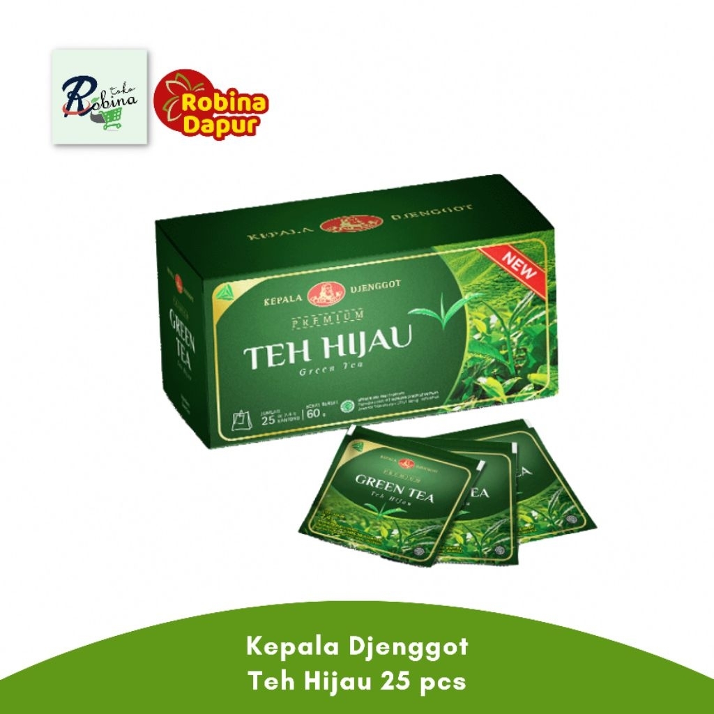 

Teh Hijau Kepala Djenggot Green Tea isi 25