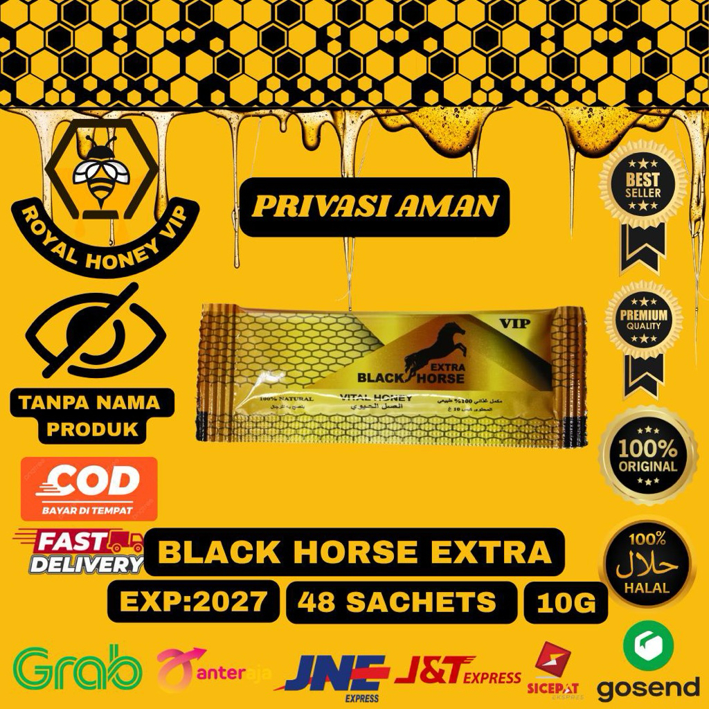 

vital honey BLACK HORSE EXTRA ECERAN 2 Sachet