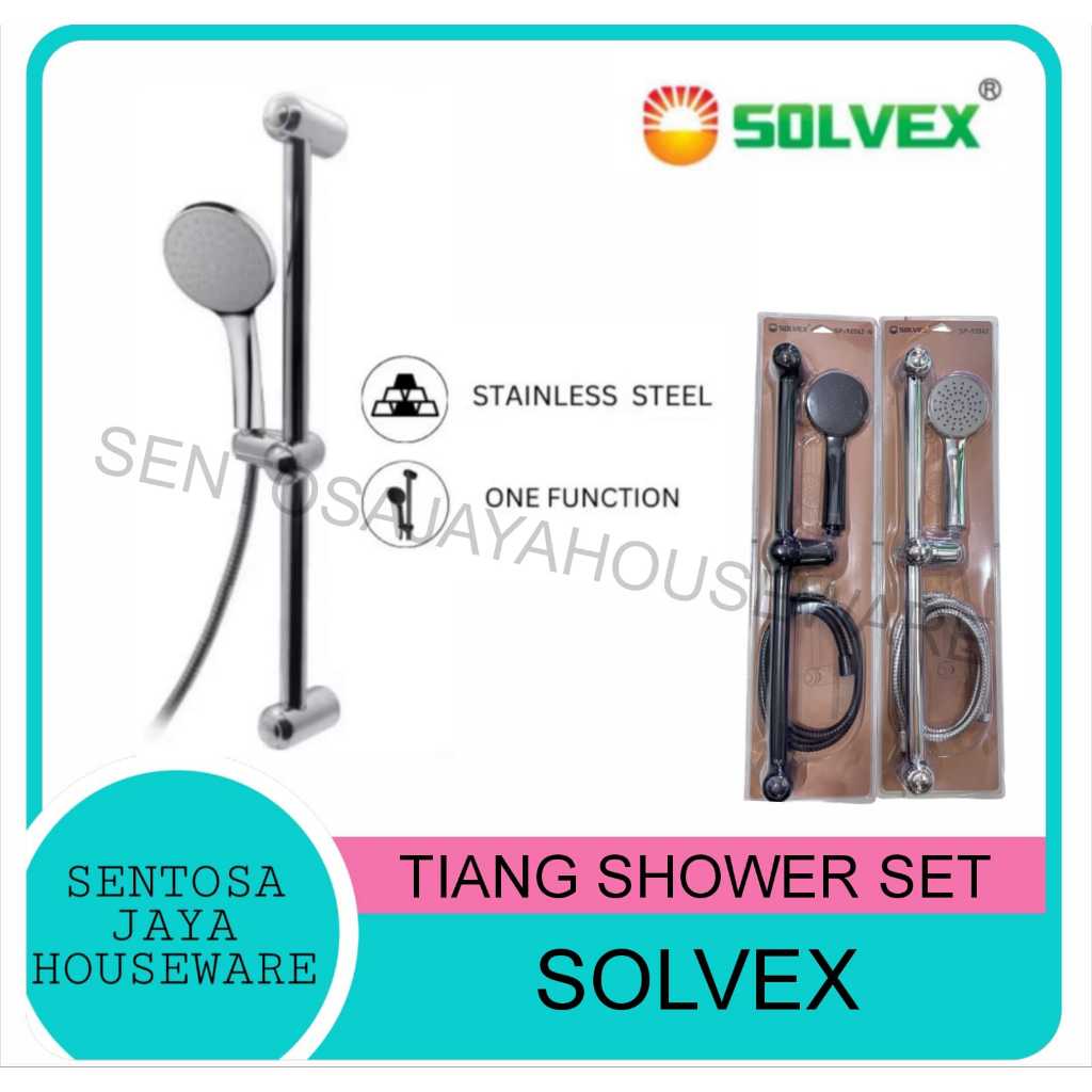TIANG SHOWER MANDI SET / HAND SHOWER TIANG SET STAINLESS STEEL