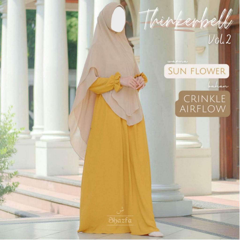 Gamis Tinkerbell gamis muslimah simple by shazfa