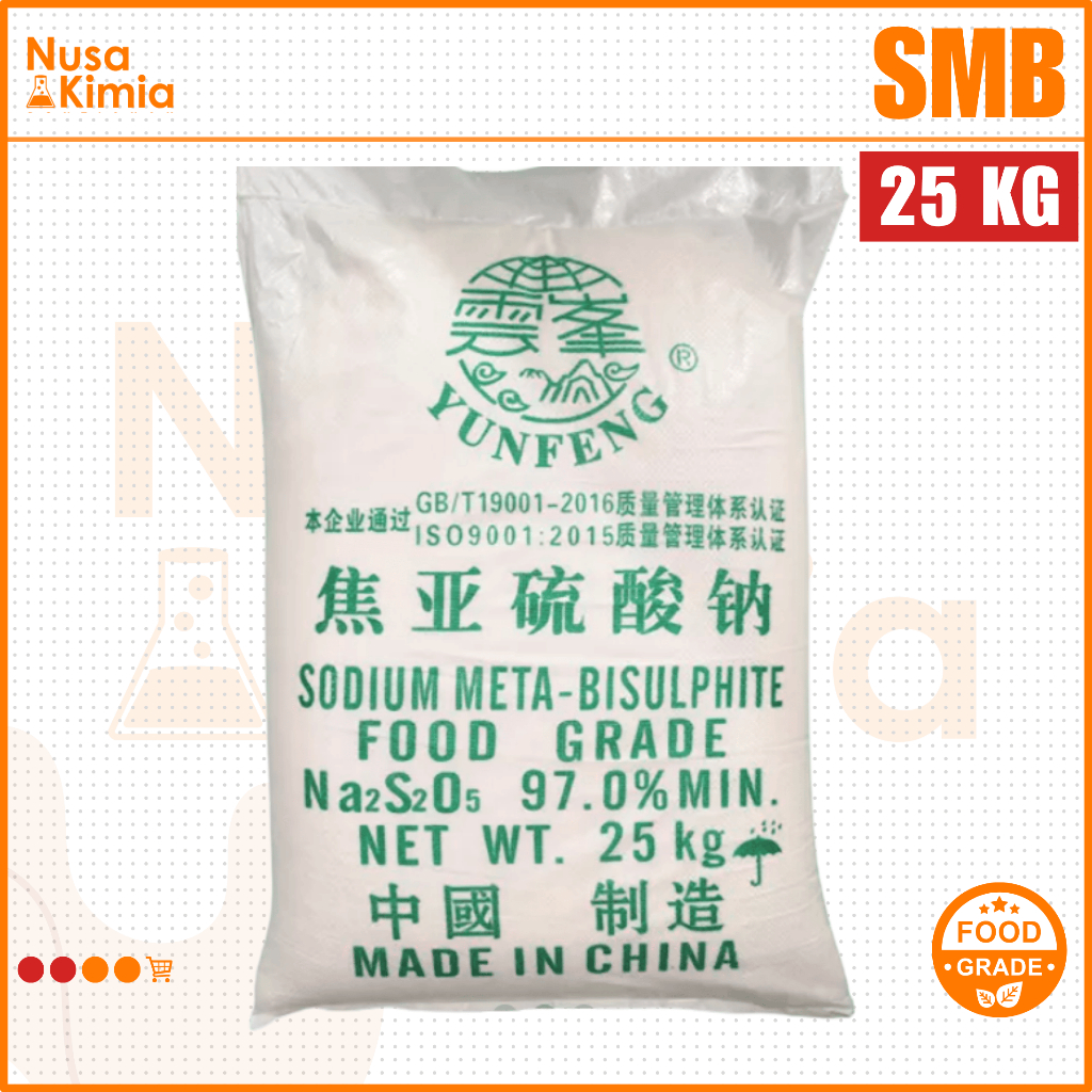 

[INSTAN] SMB Food Grade 25 KG - Bahan Tambahan Pangan