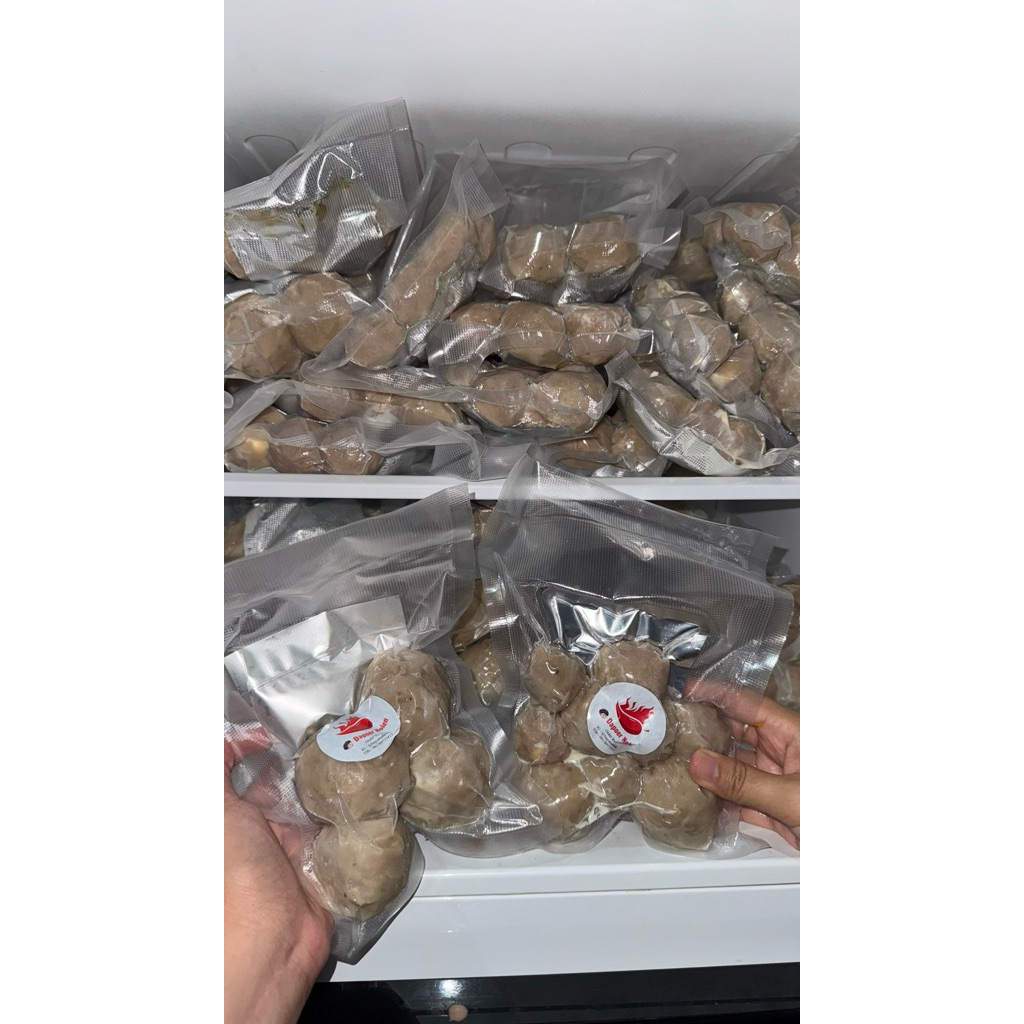 

Bakso Keju Moncrot Lumer + Sambal Mercon