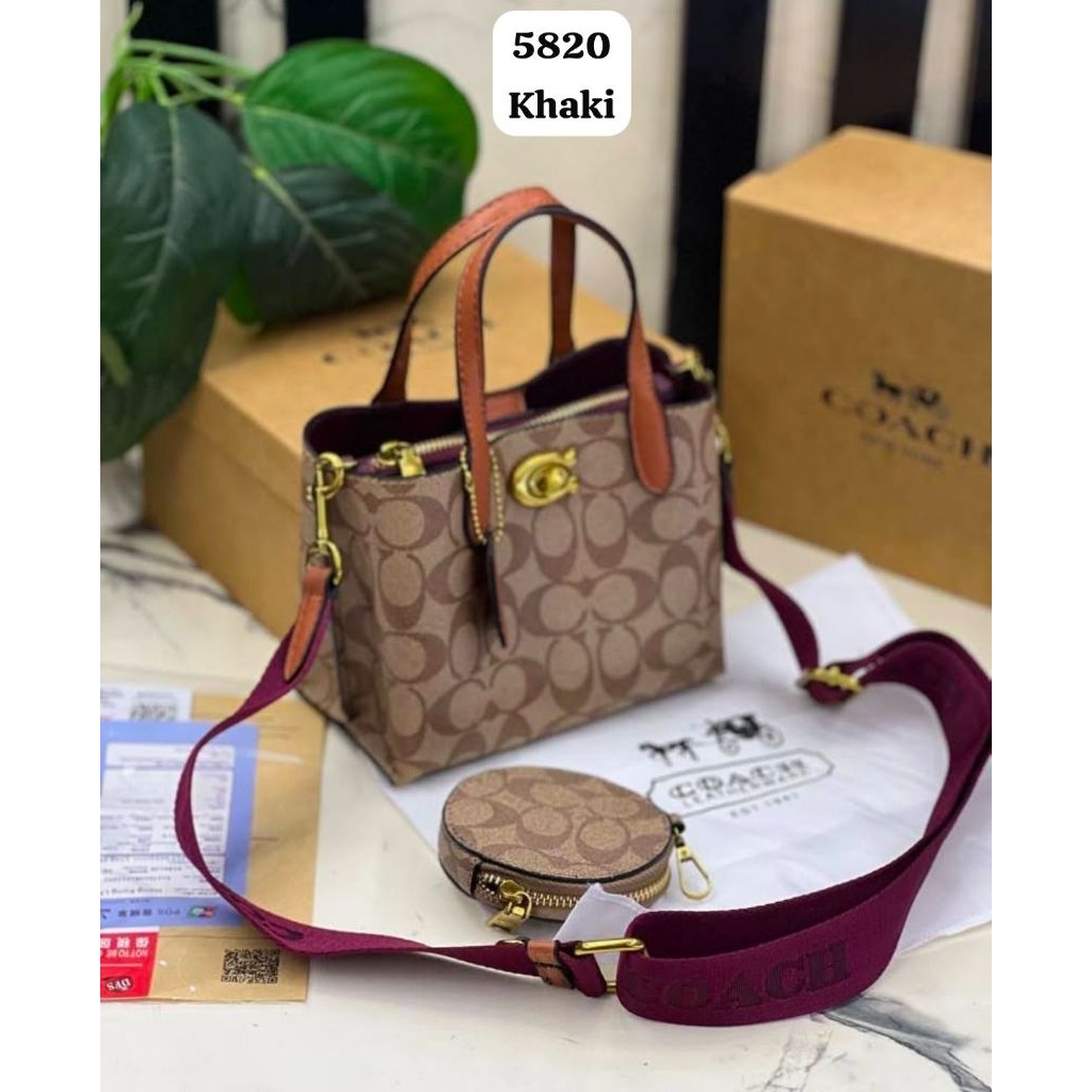 TAS SELEMPANG FASHION COACH 5820 IMPORT