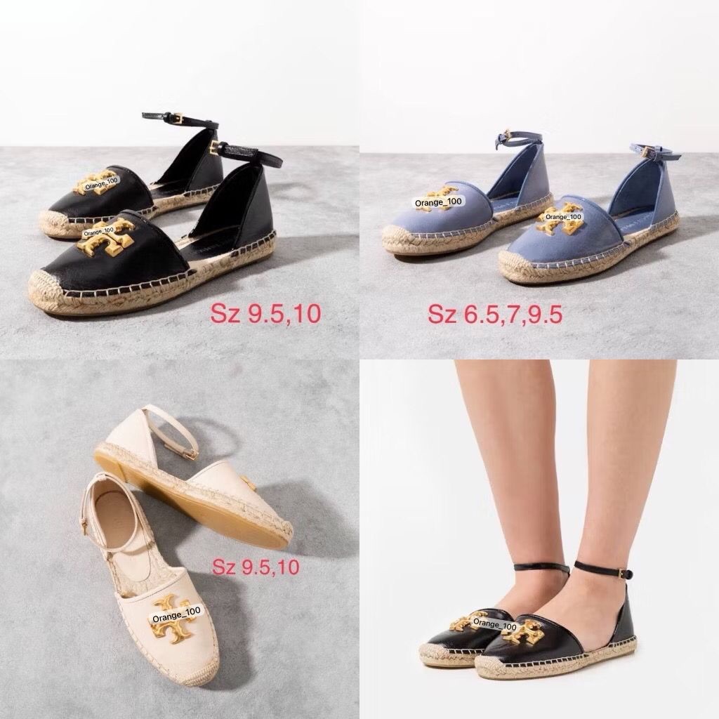 SEPATU WANITA  TB ELEANOR D'ORSAY ESPADRILLES ORIGINAL