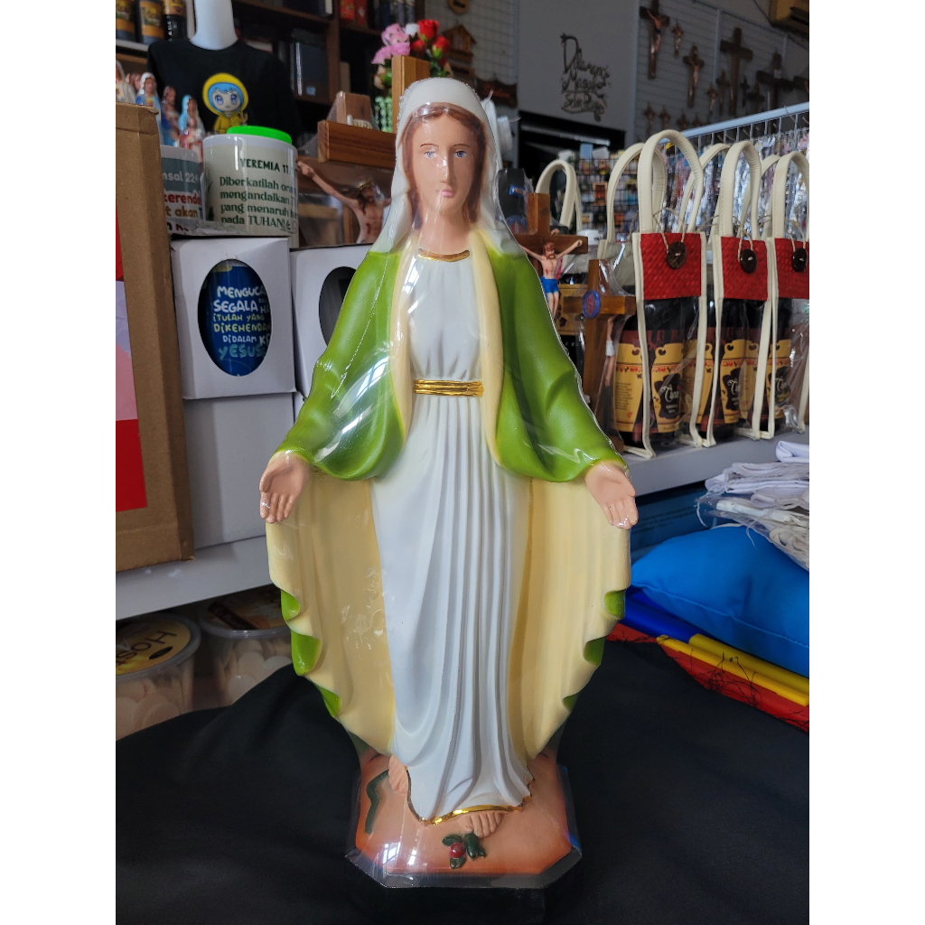 PATUNG BUNDA MARIA TANGAN TERBUKA PATUNG KRISTIANI PATUNG KATOLIK PAJANGAN PATUNG BUNDA MARIA TANGAN