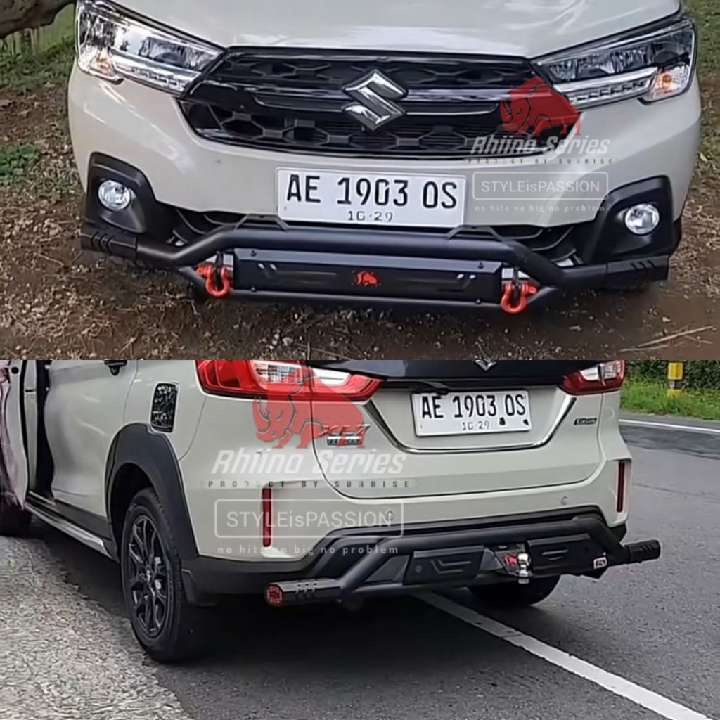 Bumper Towing Rhino Armor V2 Suzuki XL7 RhiinoSeries Armor V2 Pelindung Bemper