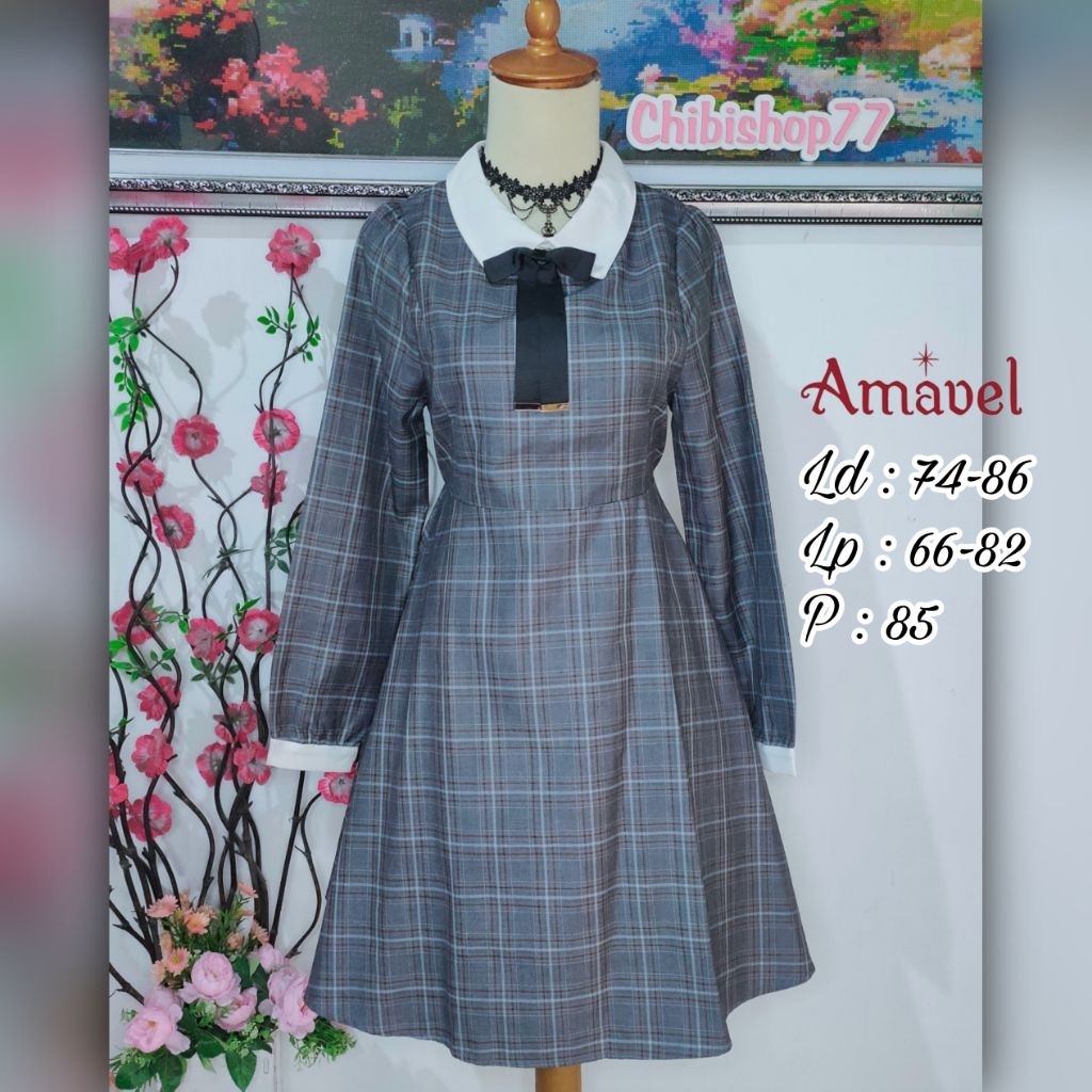 Dress kawaii Korean style amavel