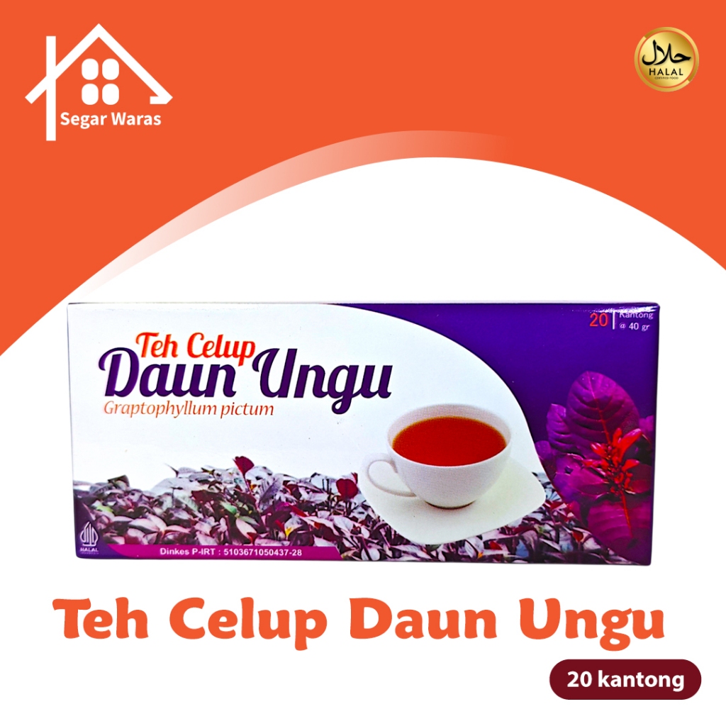 

Teh Celup Daun Ungu 20 Kantong | Obat Wasir/Ambeien Reaksi Cepat (Daun Handeleum)