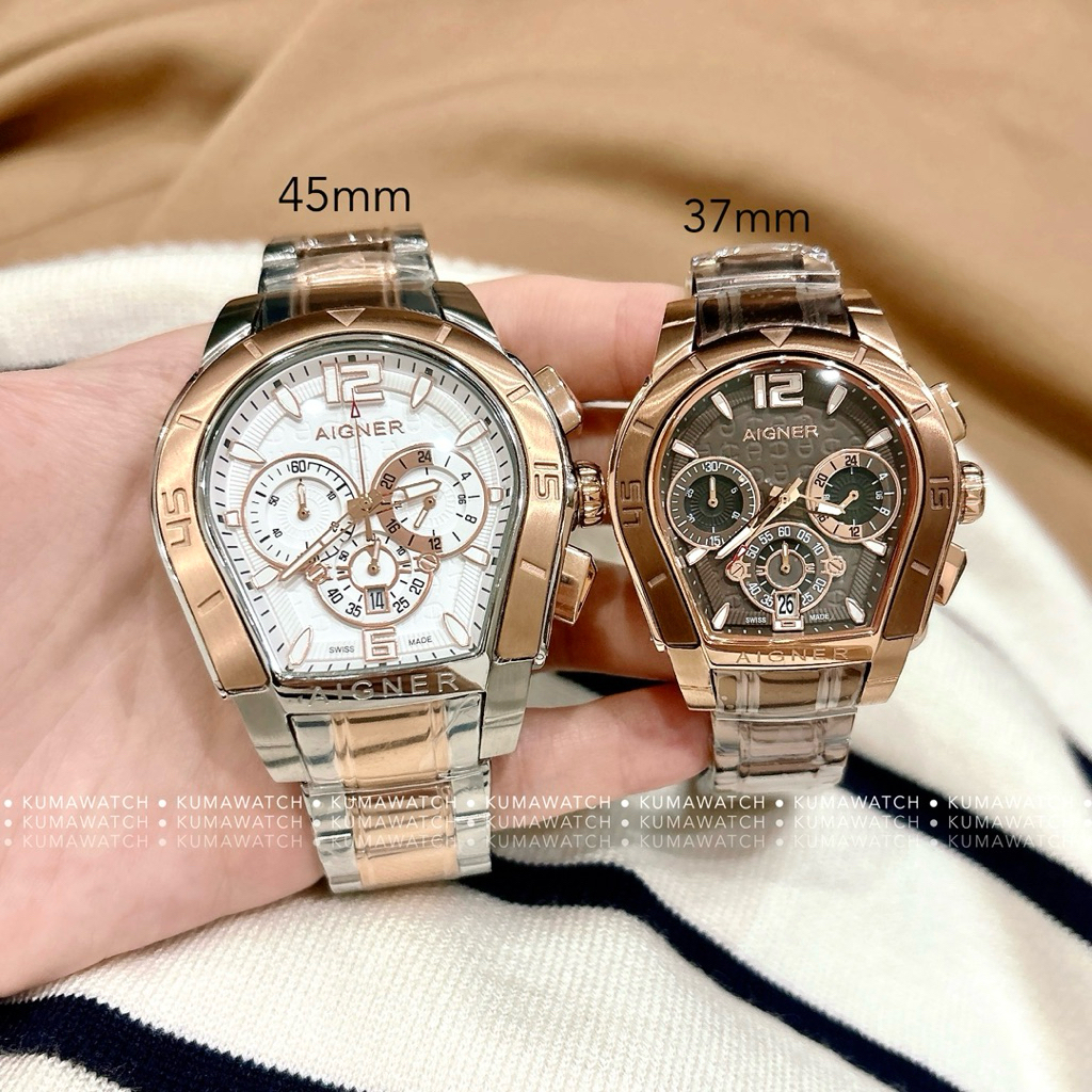 Jam Couple Aigner Watch Original