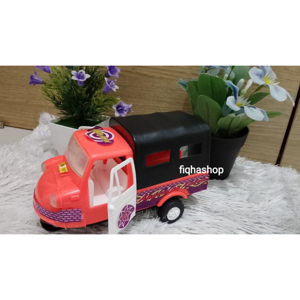 Mainan Bemo pullback pintu bisa dibuka