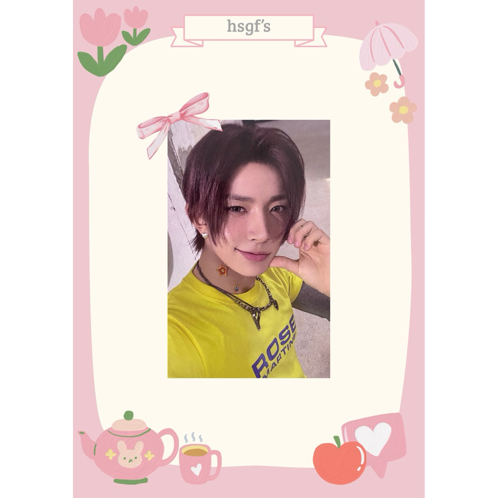 photocard heeseung r;u pob weverse