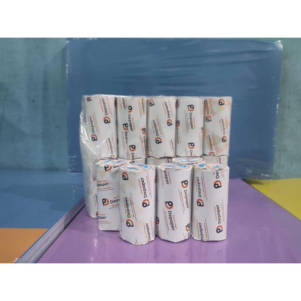 

KERTAS ROLL THERMAL DE'PAPER UKURAN 57X30
