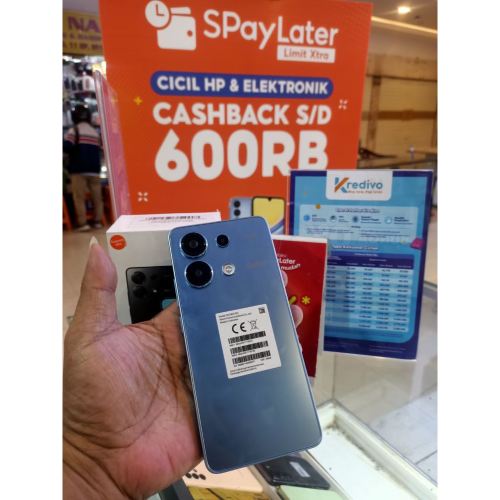 redmi note 13 8/256gb bekas resmi