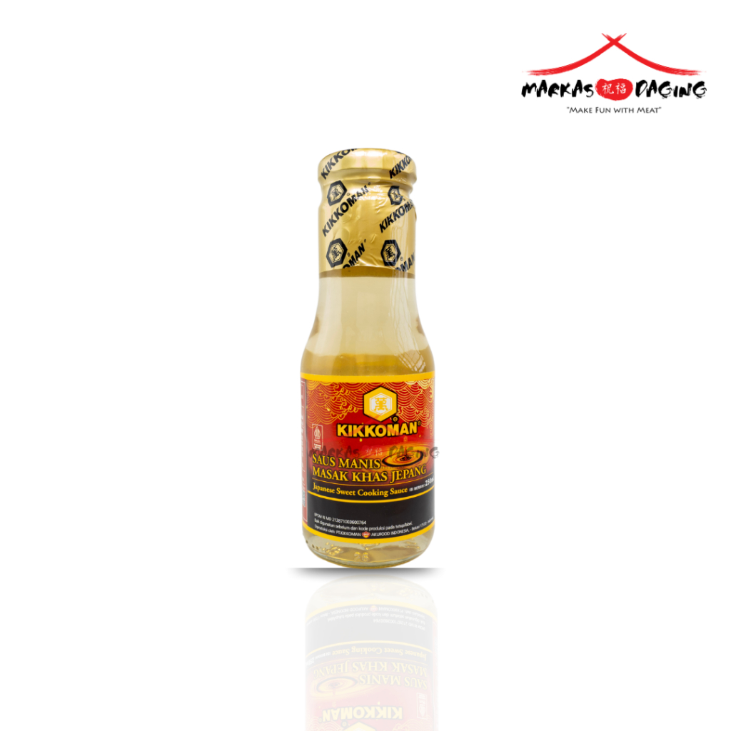 

aina KIKKOMAN JAPANESE SWEET COOKING MIRIN HALAL KEMASAN BOTOL BELING 300gr - Markasdaging