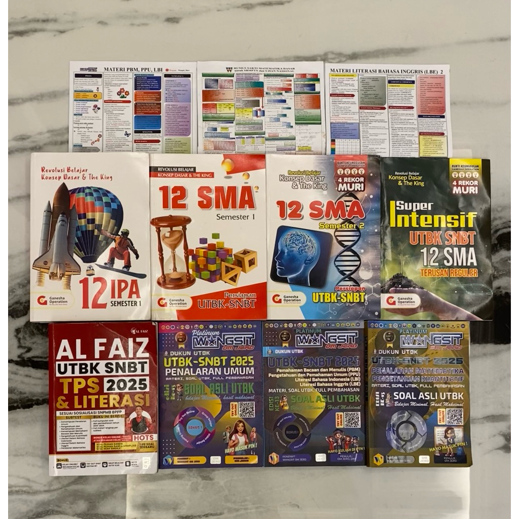 Preloved Buku UTBK SNBT