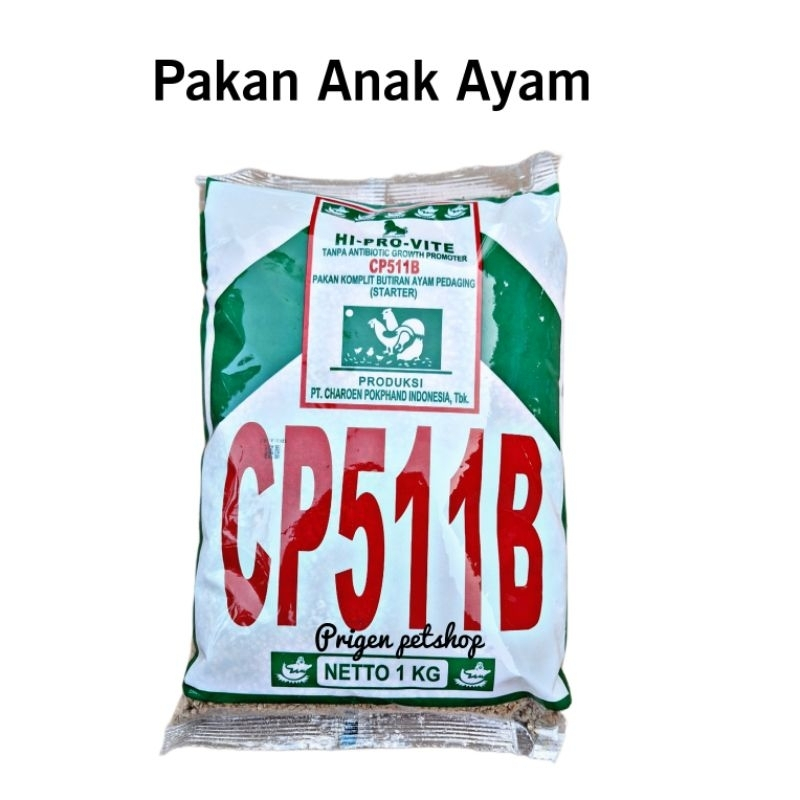 Pakan Ayam CP 511 B Untuk Penggemuk Ayam Anakan - Voer Ayam Kecil - Makanan Ayam