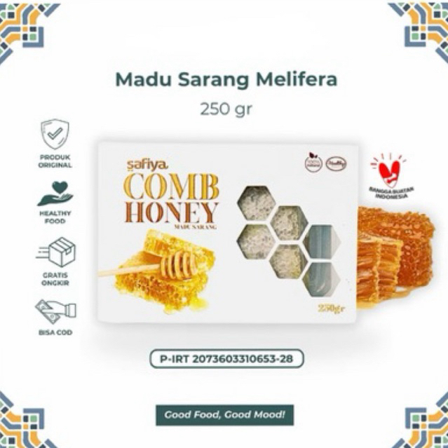 

MADU SARANG 500 GR || MADU SARANG SAFIYA