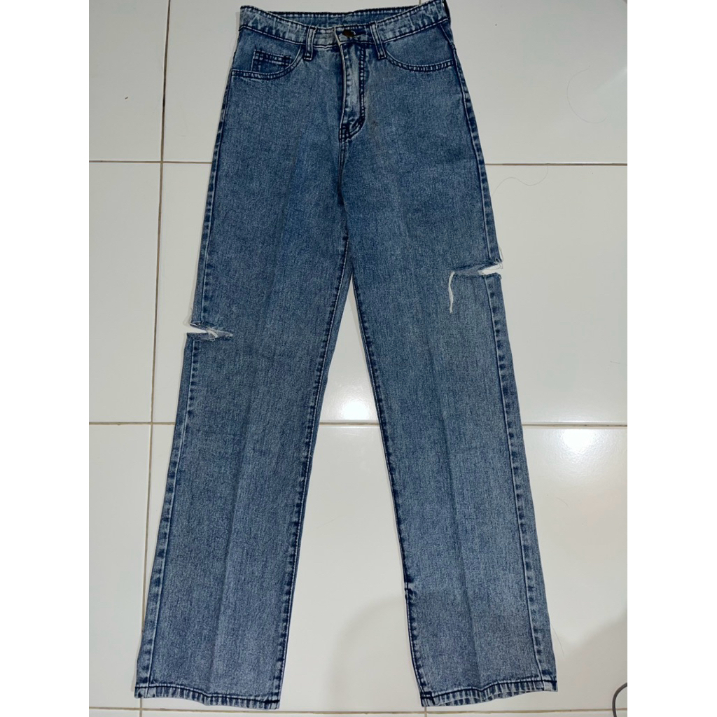 preloved celana jeans ripped