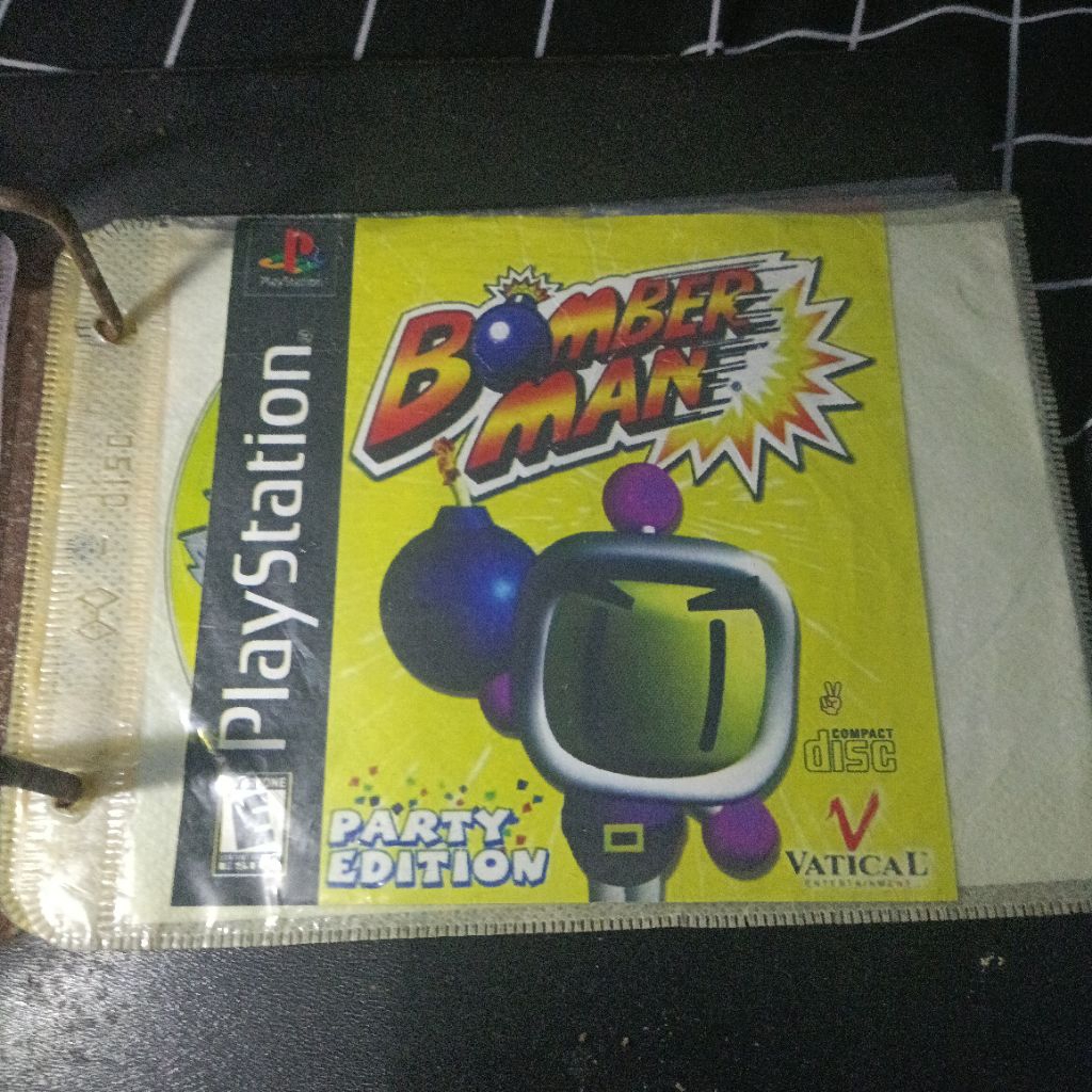 Kaset PS1 Kopab Bomber man Bomberman