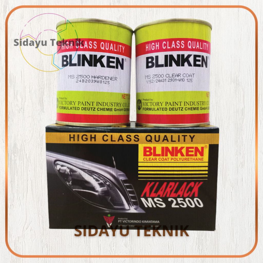 Cat Pernis Blinken MS 2500 Clear Gloss PU 500ml