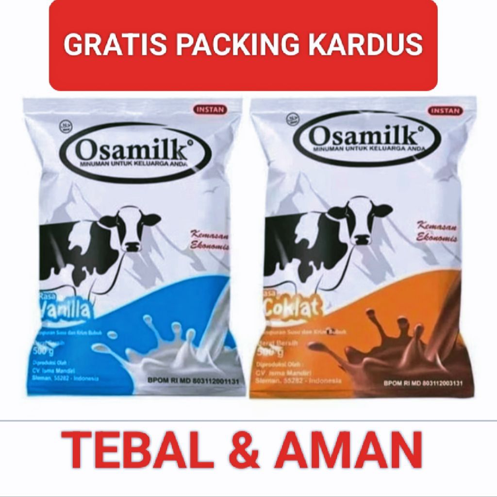 

PENAMBAH BERAT BADAN OSAMILK - PENGGEMUK BADAN OSAMILK - SUSU OSAMILK 300 GRAM - KEMASAN EKONOMIS