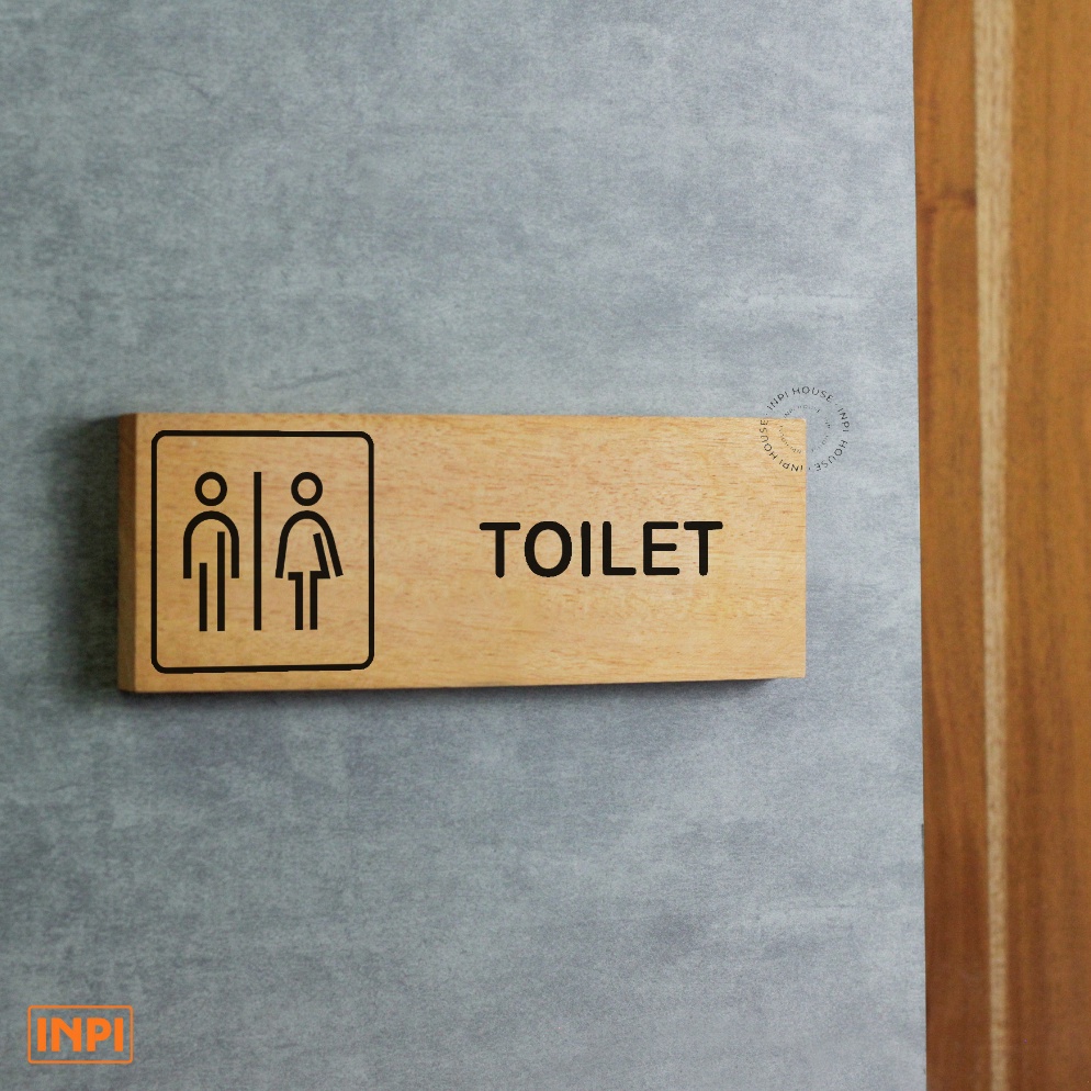 

KODE C46R sign system toilet papan tanda area toilet wall sign system toilet