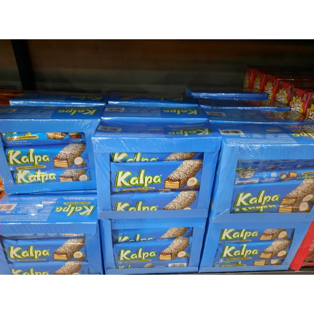 

(20gx12pcs) KALPA WAFER COKELAT
