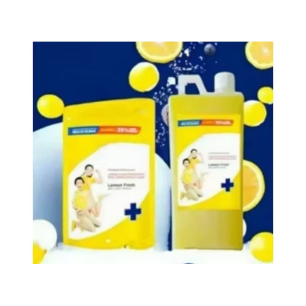 sabun mandi cair 1Liter aroma lemon , aroma stroberi cair 1liter
