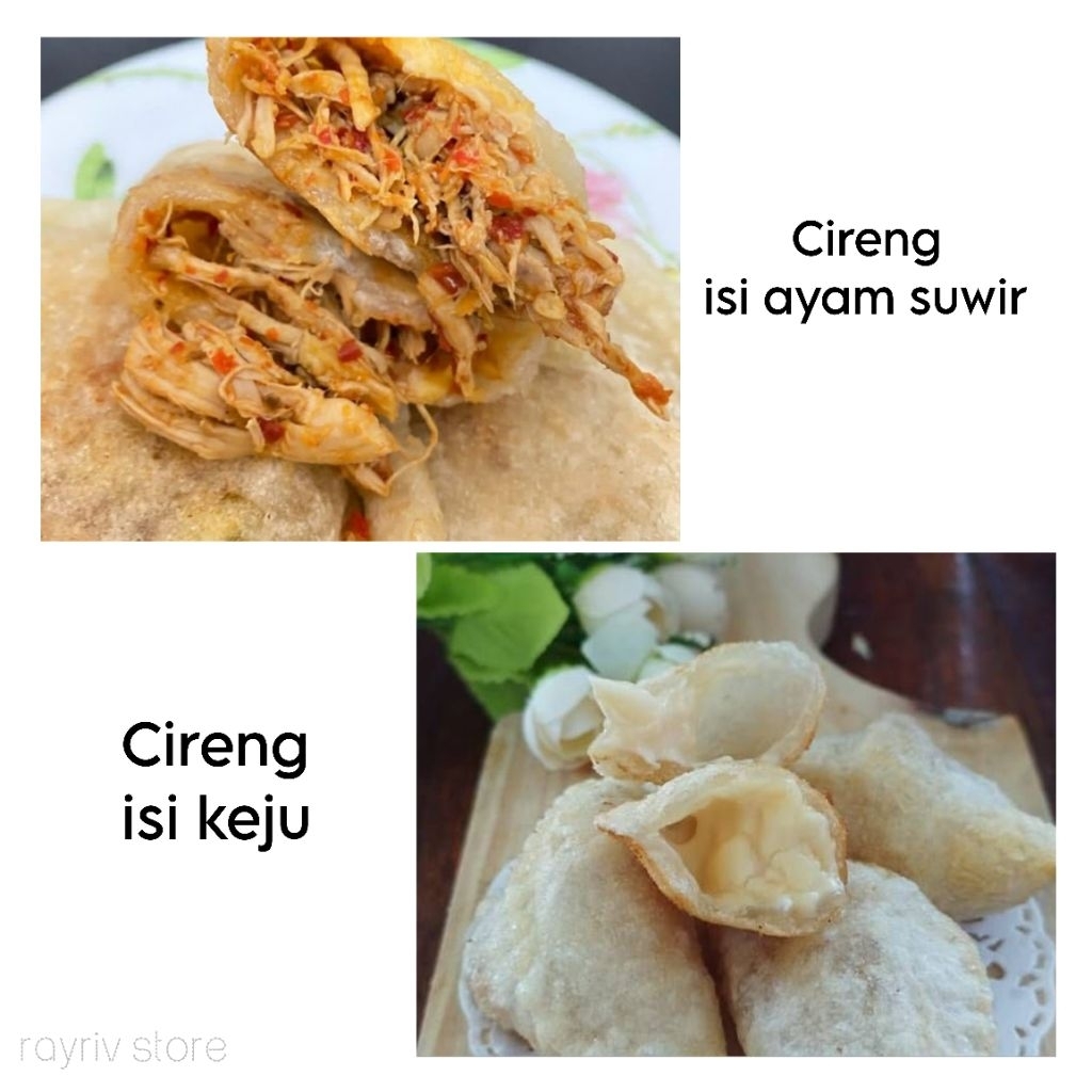 

CIRENG ISI AYAM SUWIR/KEJU (COD)