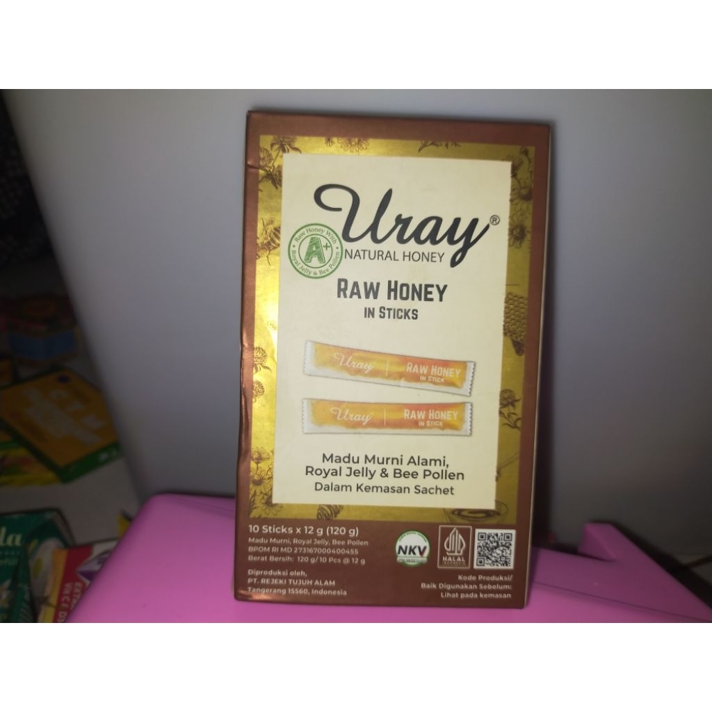 

Uray Natural Honey in sticks 10pcs