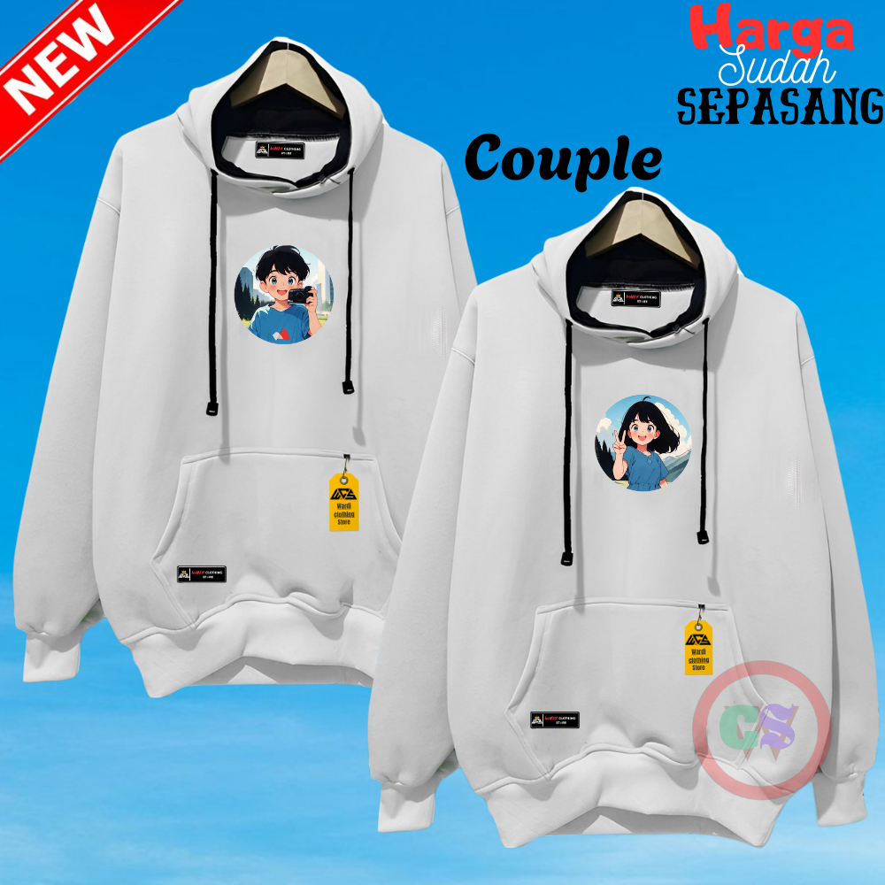 jaket couple pasangan / Sweater couple pasangan 2 pcs tebal / Sweater couple pacar / Hodie couple pa