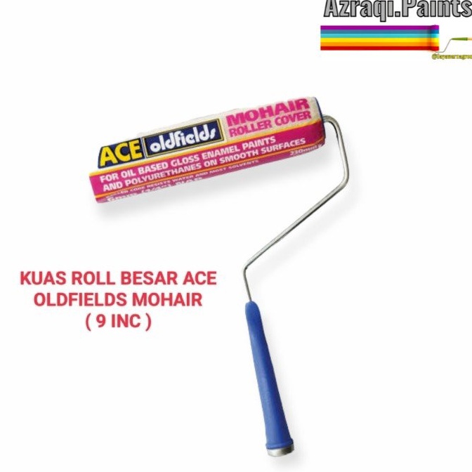 

KODE Q28H KUAS ROLL BESAR EPOXY ACE OLDFIELDS MOHAIR 9 INC