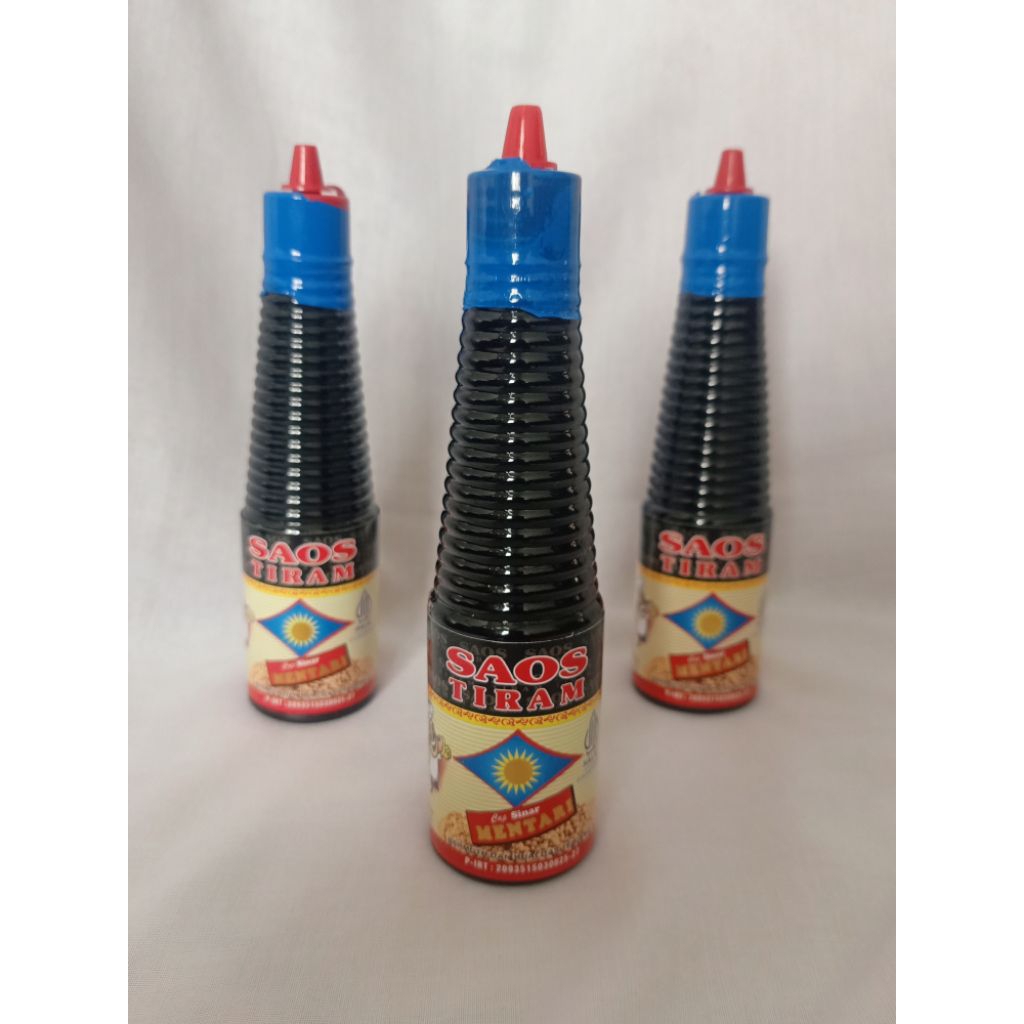 

Saos tiram paket 3pcs lebih murah halal cap sinar mentari