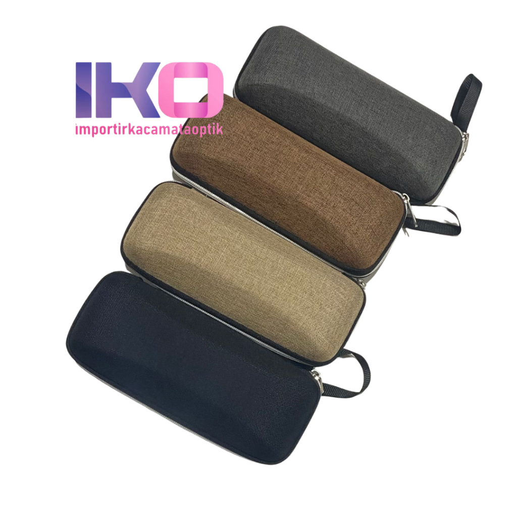 GROSIR tempat frame kacamata box kacamata resleting import