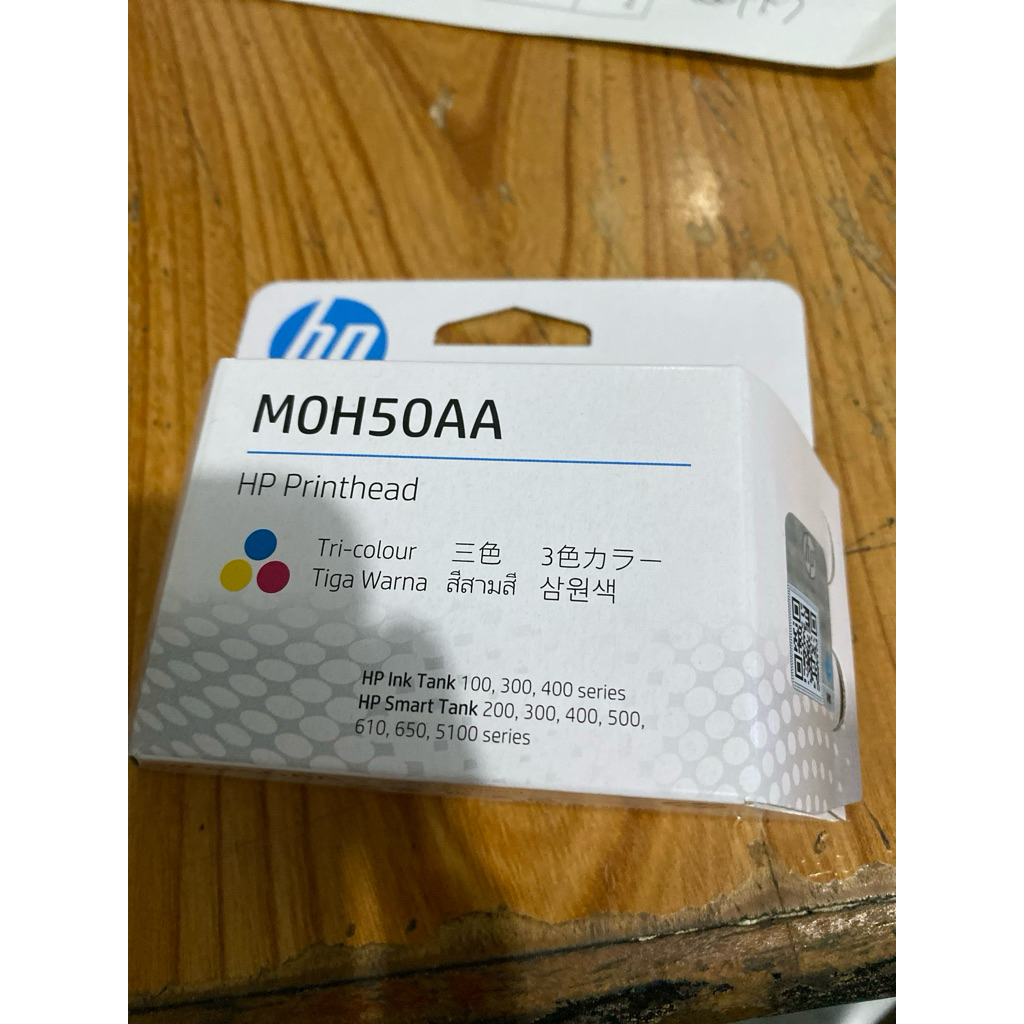 printhead warna gt print head hp m0h50a tri color printhead ink tank system