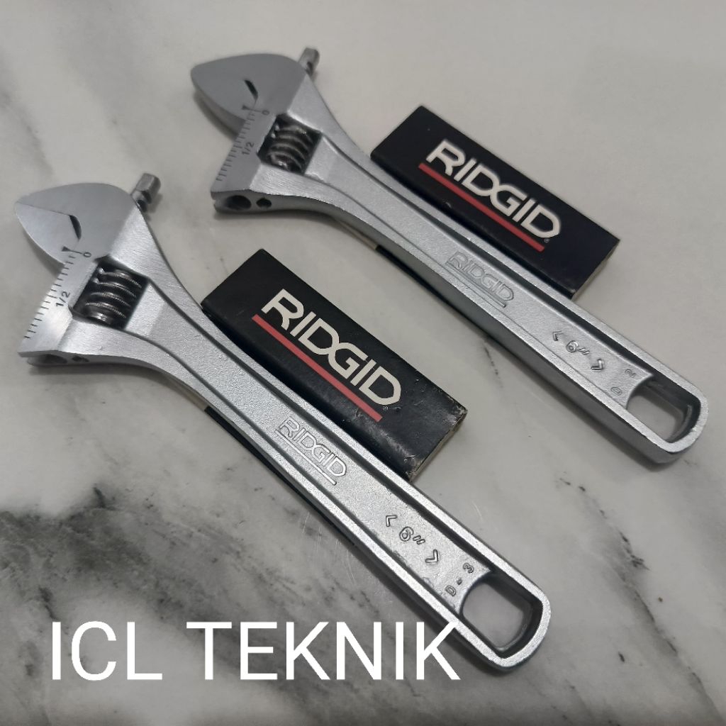 Kunci Inggris Ridgid 150 mm 6 Inch original RIDGID USA Kunci Inggris