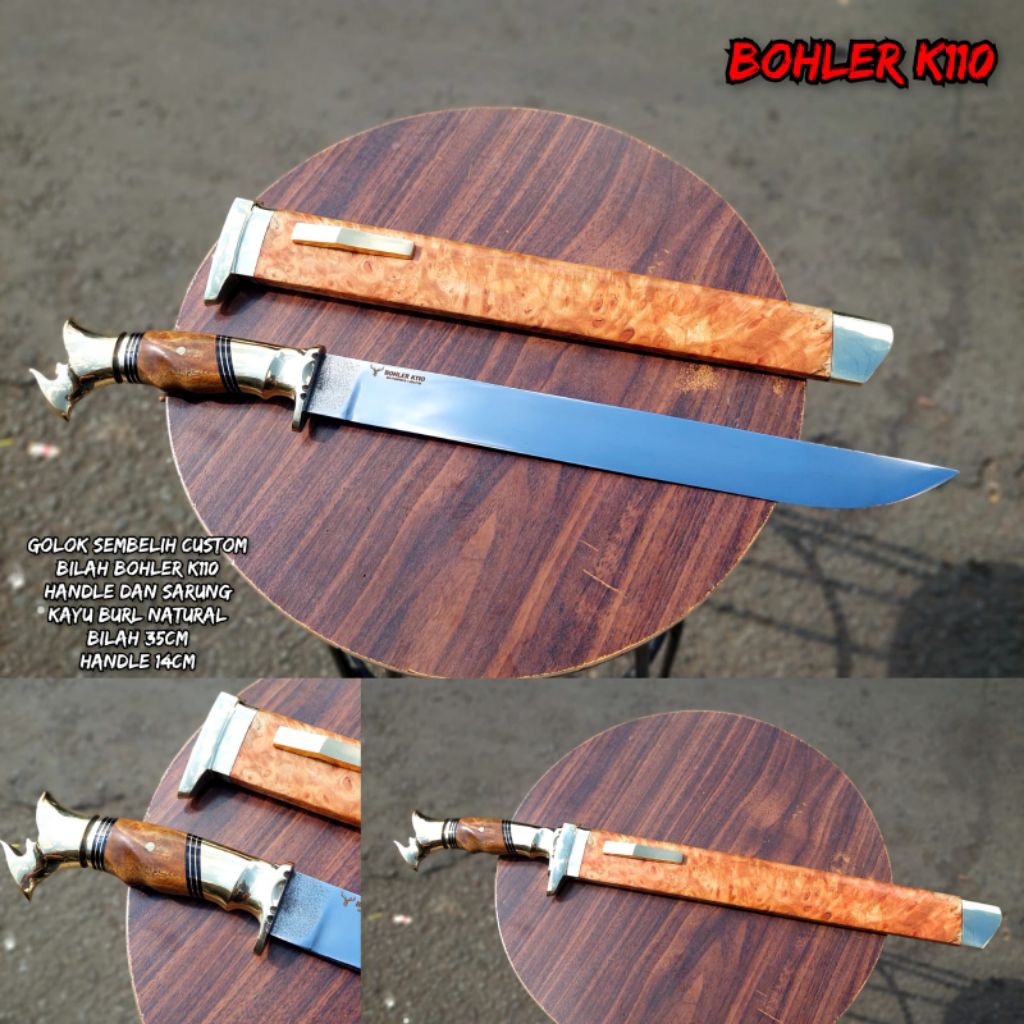 GOLSEM PISAU DAGING GOLOK SEMBELIH BOHLER K110