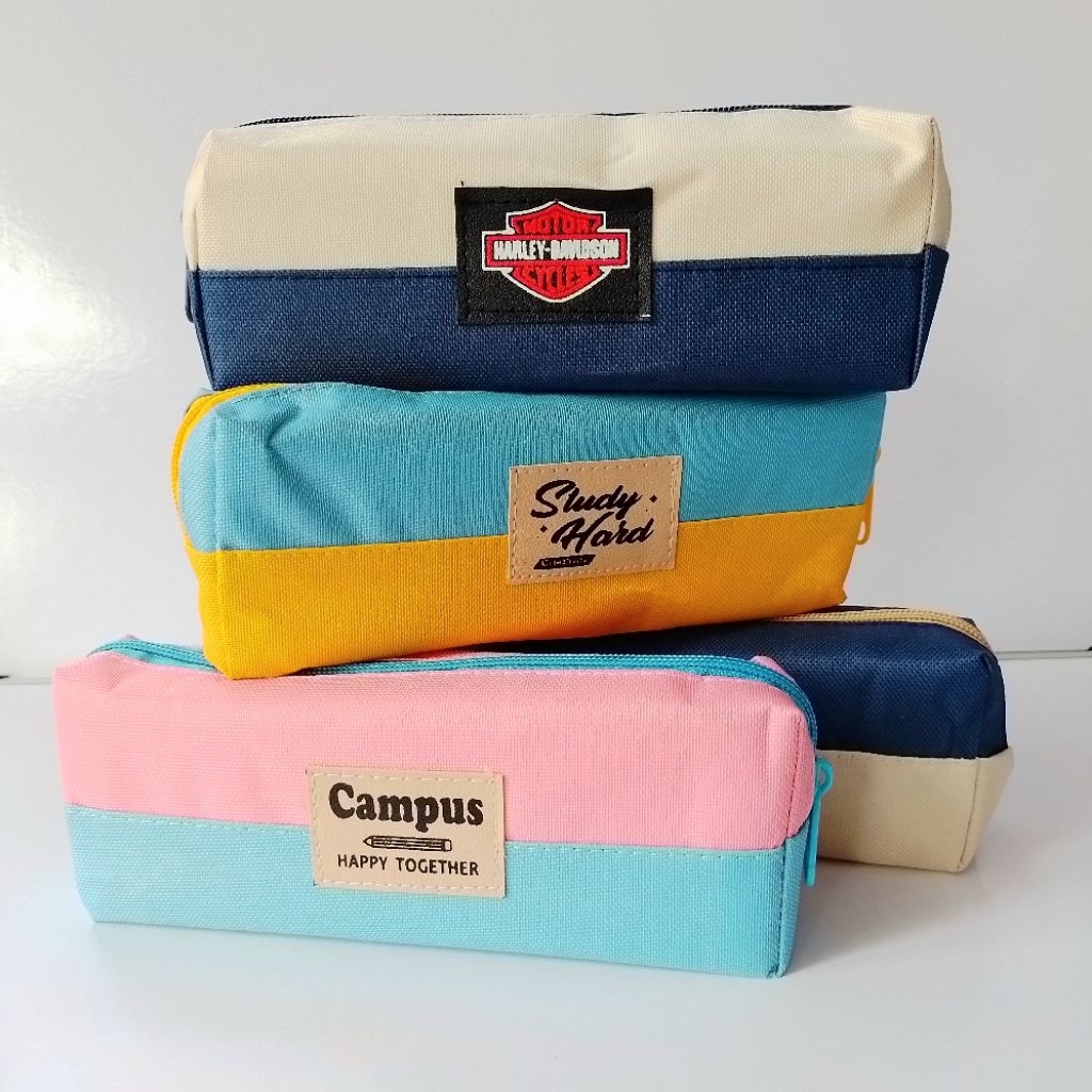 

Tempat Pensil Kain Resleting Pencil Case OCP-091 Kecil Kombinasi ( Pcs ) [ Original ]